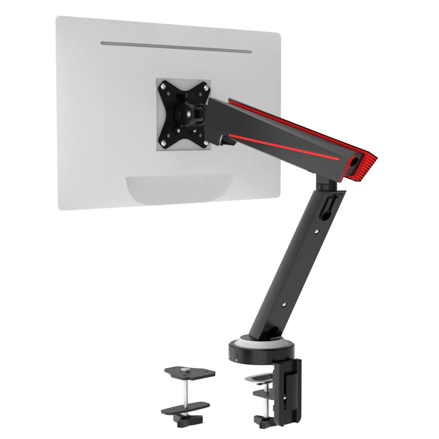 Wali Single Gaming Monitor Mount Stand Mechanical Spring Assisted Fully