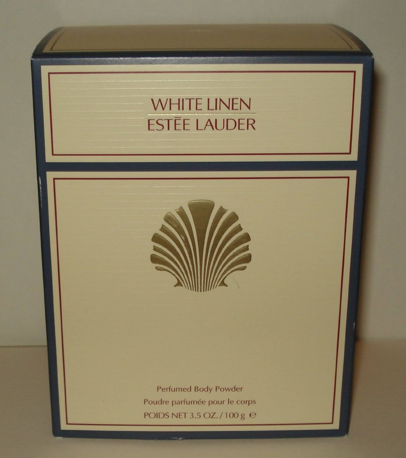 Estee Lauder White Linen Perfumed Body Powder with Puff - 100g/3.4oz ...