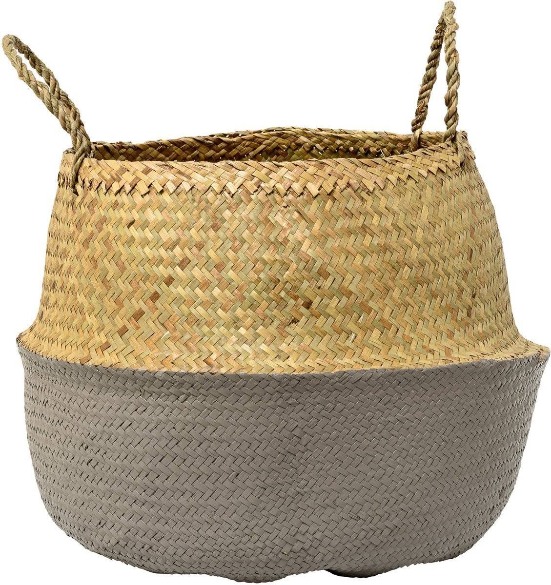 Bloomingville Seagrass Basket, Grey WGL03