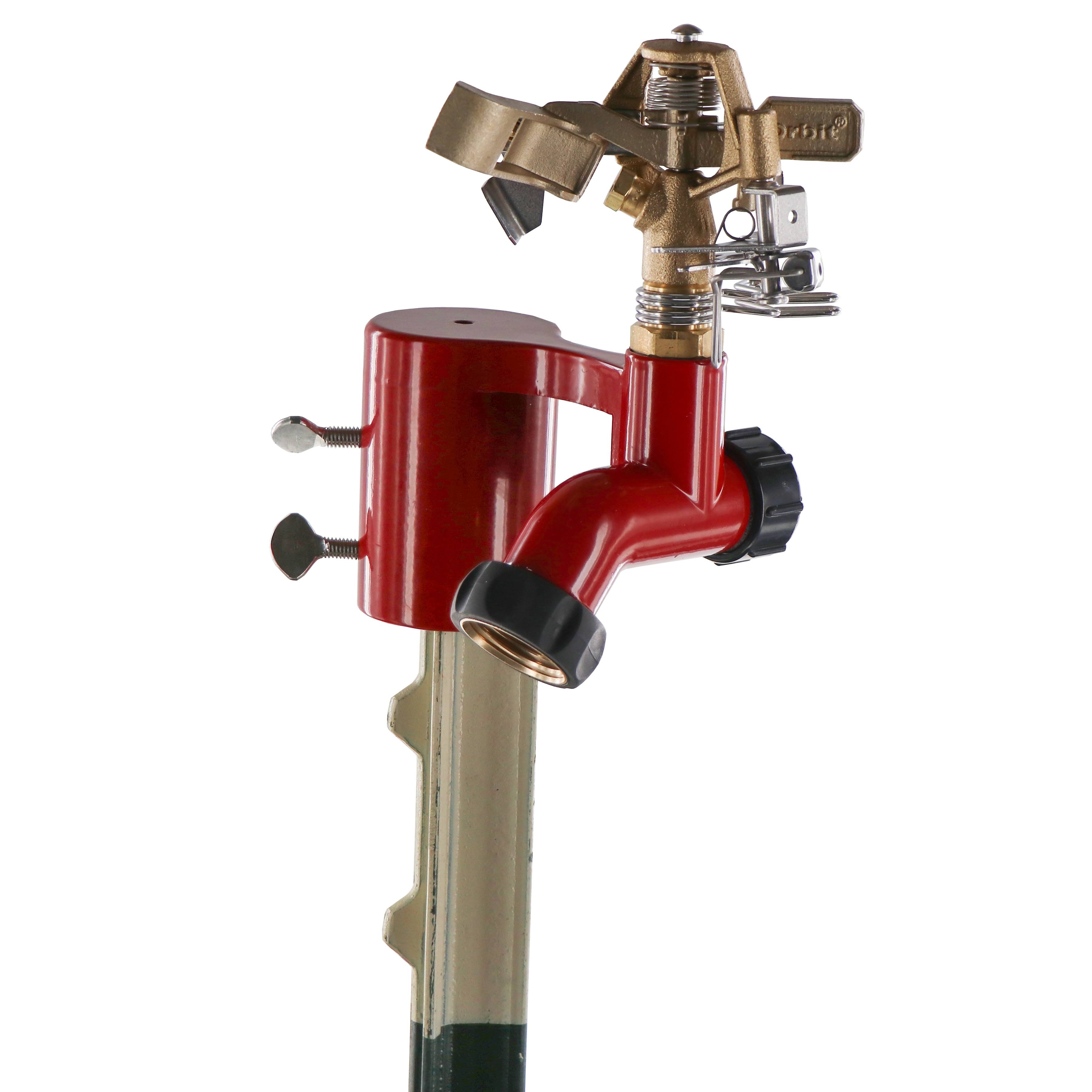 Orbit Brass Impact TPost Sprinkler with Flow Through 56743 WGL03