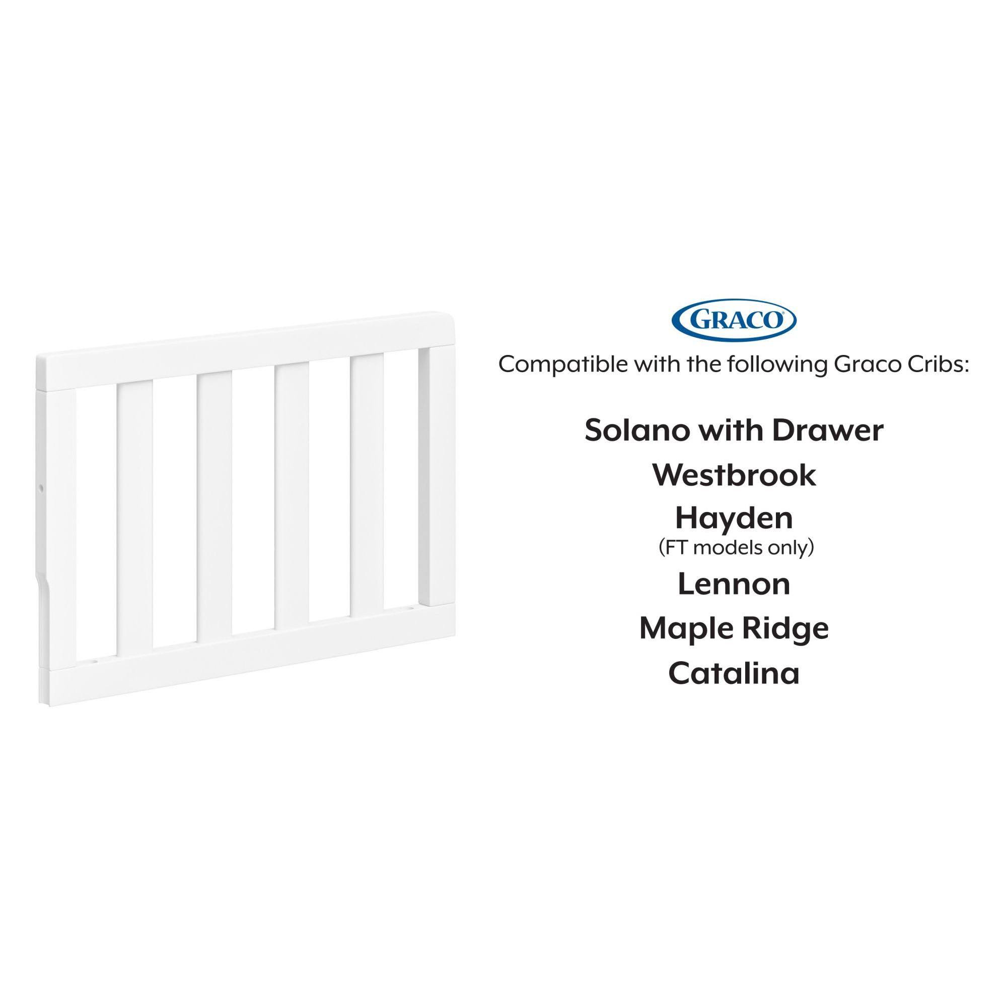 Graco Toddler Guardrail White WGL03