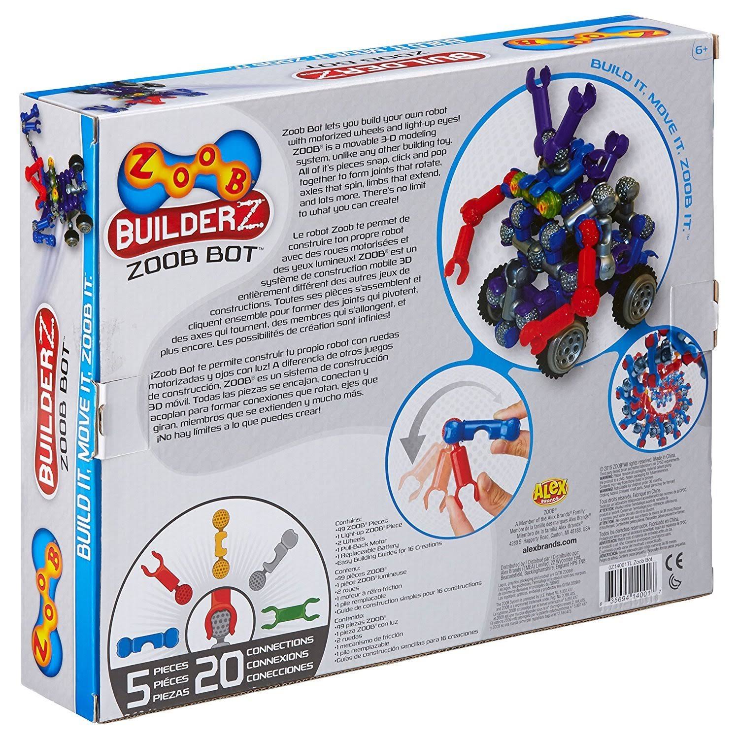 Zoob Bot Construction Set WGL03