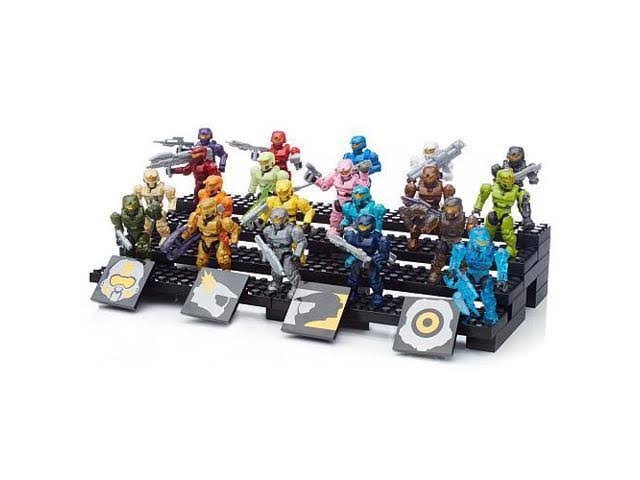 Mega Bloks Halo Spartan Tribute Pack Special Edition Mini  Figures New 