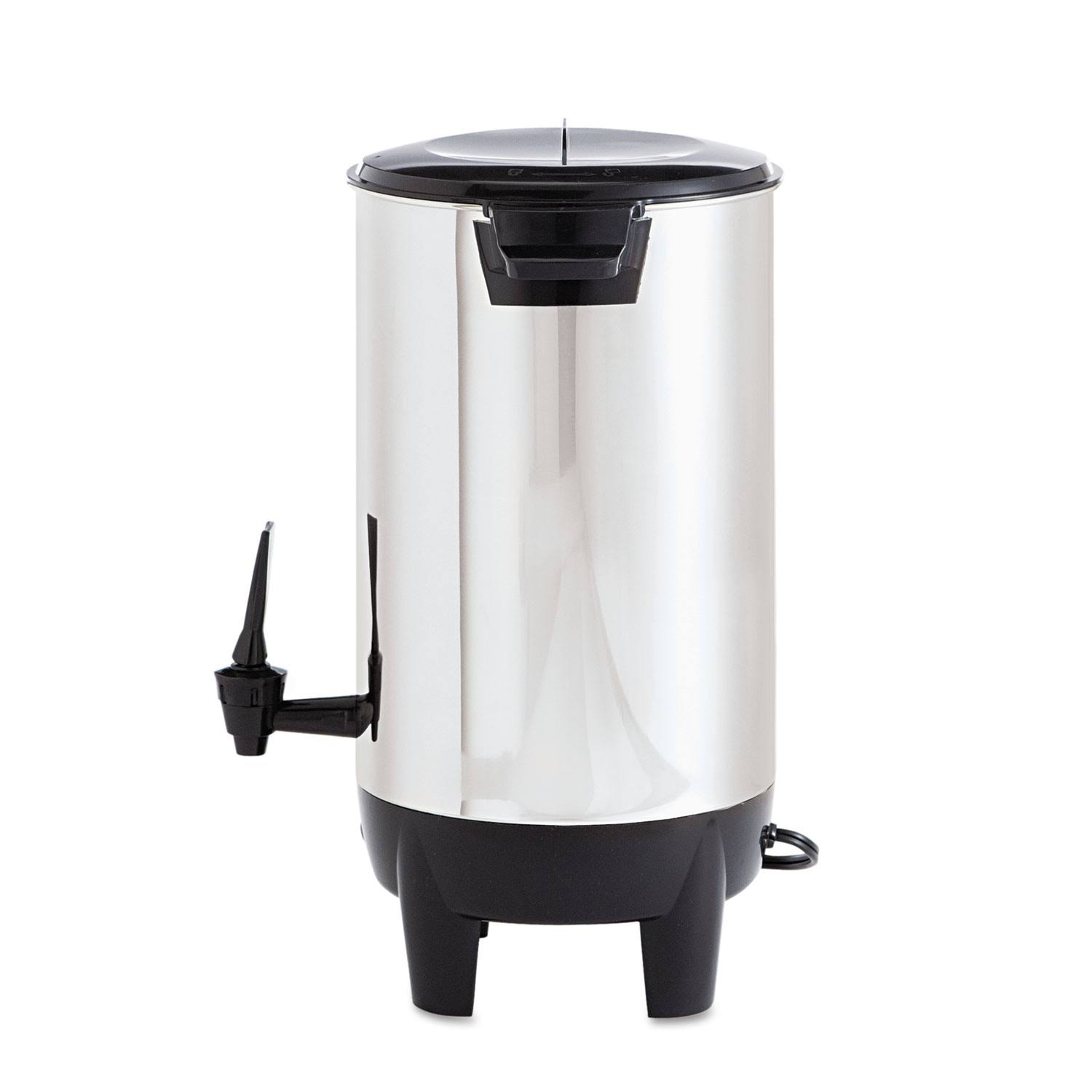 Coffee Pro 30Cup Percolating Coffee Urn, Stainless Steel WGL03