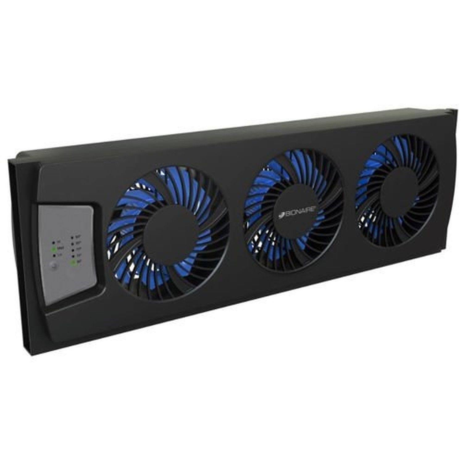 Bionaire BWF0522EBU Thin Window Fan with Comfort Control Thermostat
