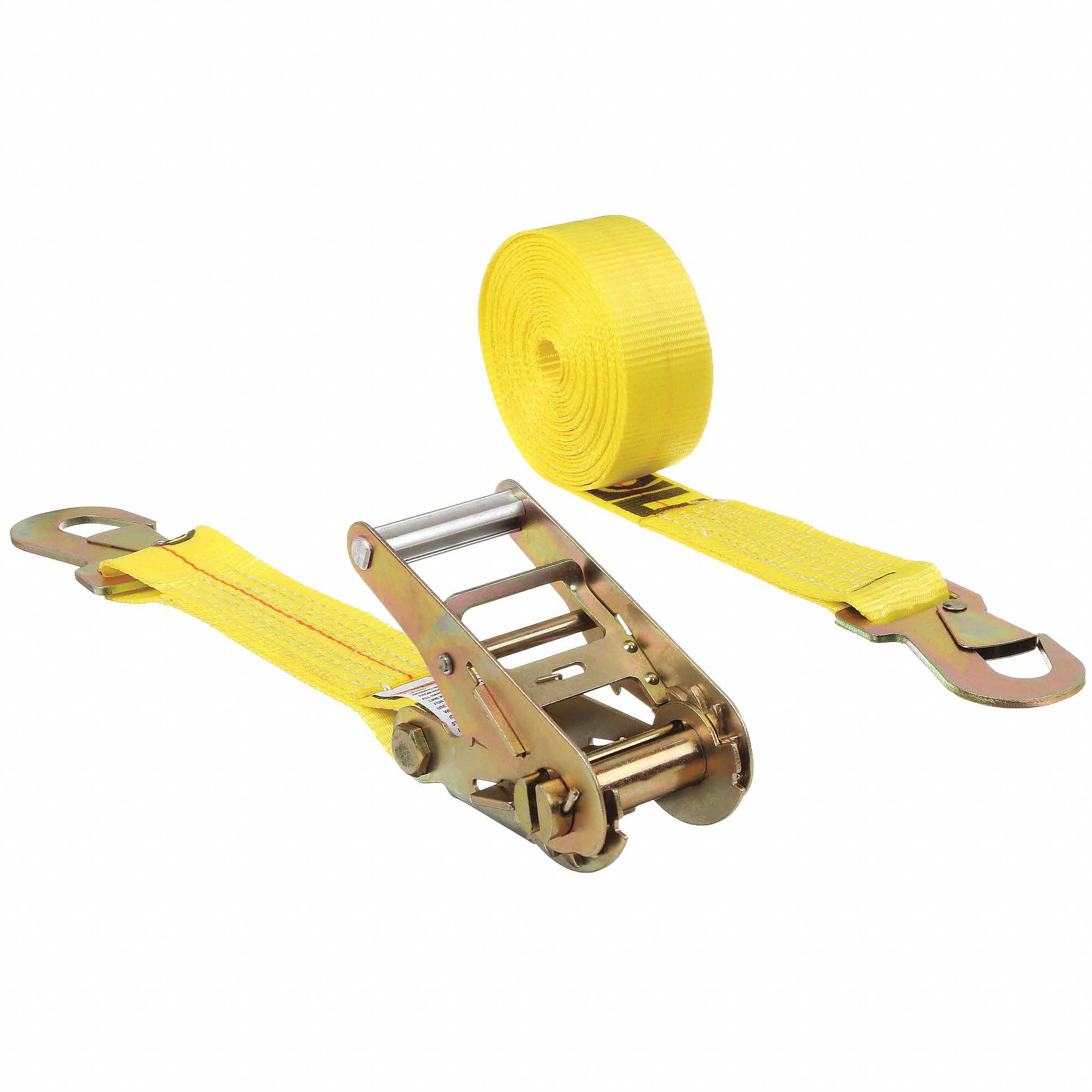 LiftAll Tie Down Strap, 20 Ft.l x 2x22W, 1600 lb. Load Limit