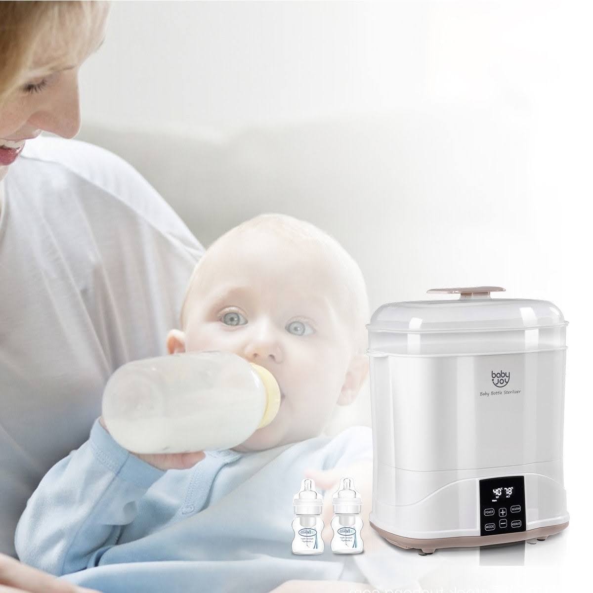 Costway Baby Bottle Electric Steam Sterilizer with LED Monitor