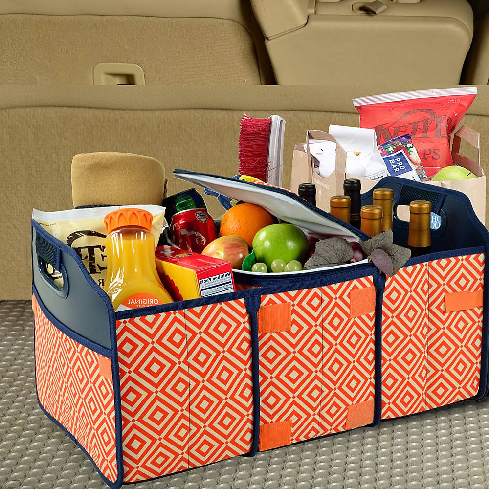 Picnic at Ascot Original Folding Trunk Organizer with Cooler Paris WGL03