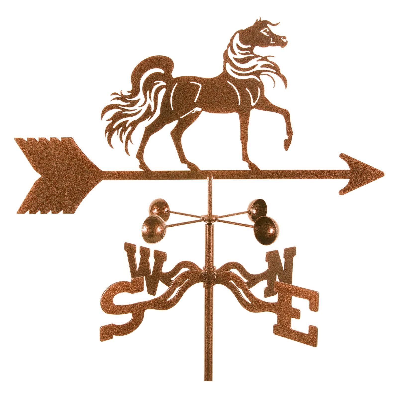 EZ VANE Arabian Horse Weathervane, Bronze WGL03