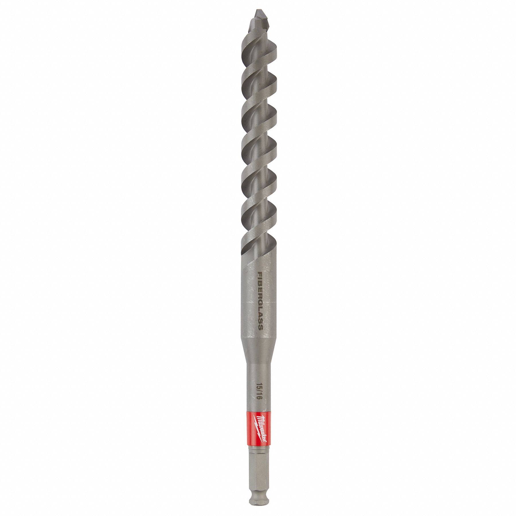 Milwaukee Shockwave Impact Duty Lineman Fiberglass Drill Bit 15 16in X 12in 48 13 7709 Acme