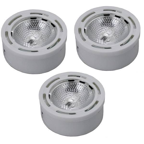 12V Halogen 3 Puck Light Under Kit CPK1 WGL03
