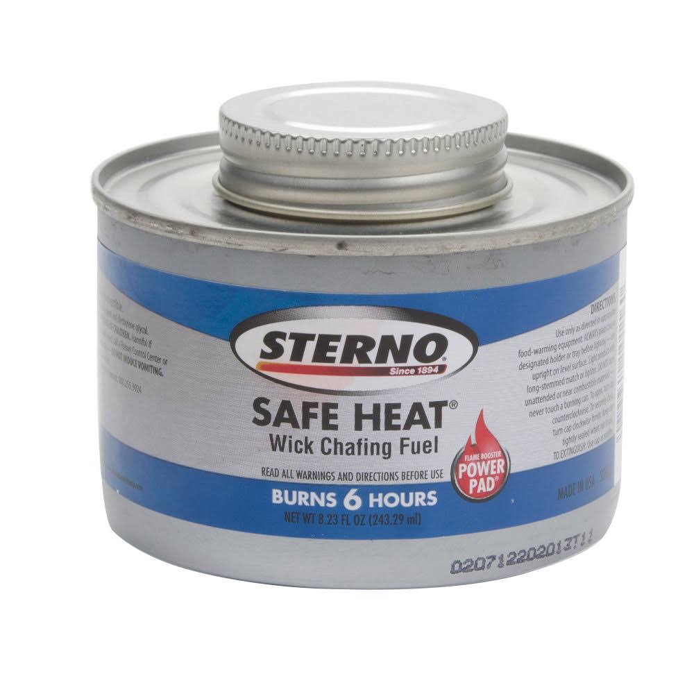 6 Hour Safe Heat Chafing Fuel Sterno Products WGL03
