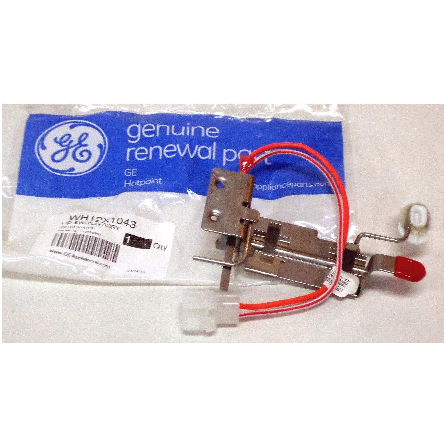 General Electric WH12X1043 Lid Switch Assembly customprintedsigns