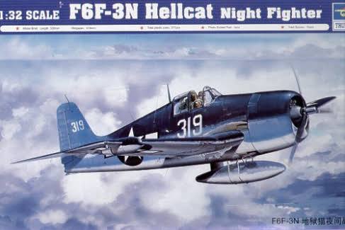 Trumpeter 1/32 Grumman F6F-3 Hellcat 02256 - WGL-03