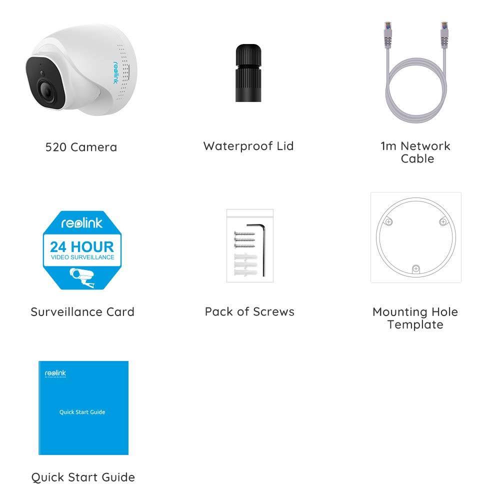 Reolink PoE IP Camera Outdoor 5MP Video Surveillance Home Security with