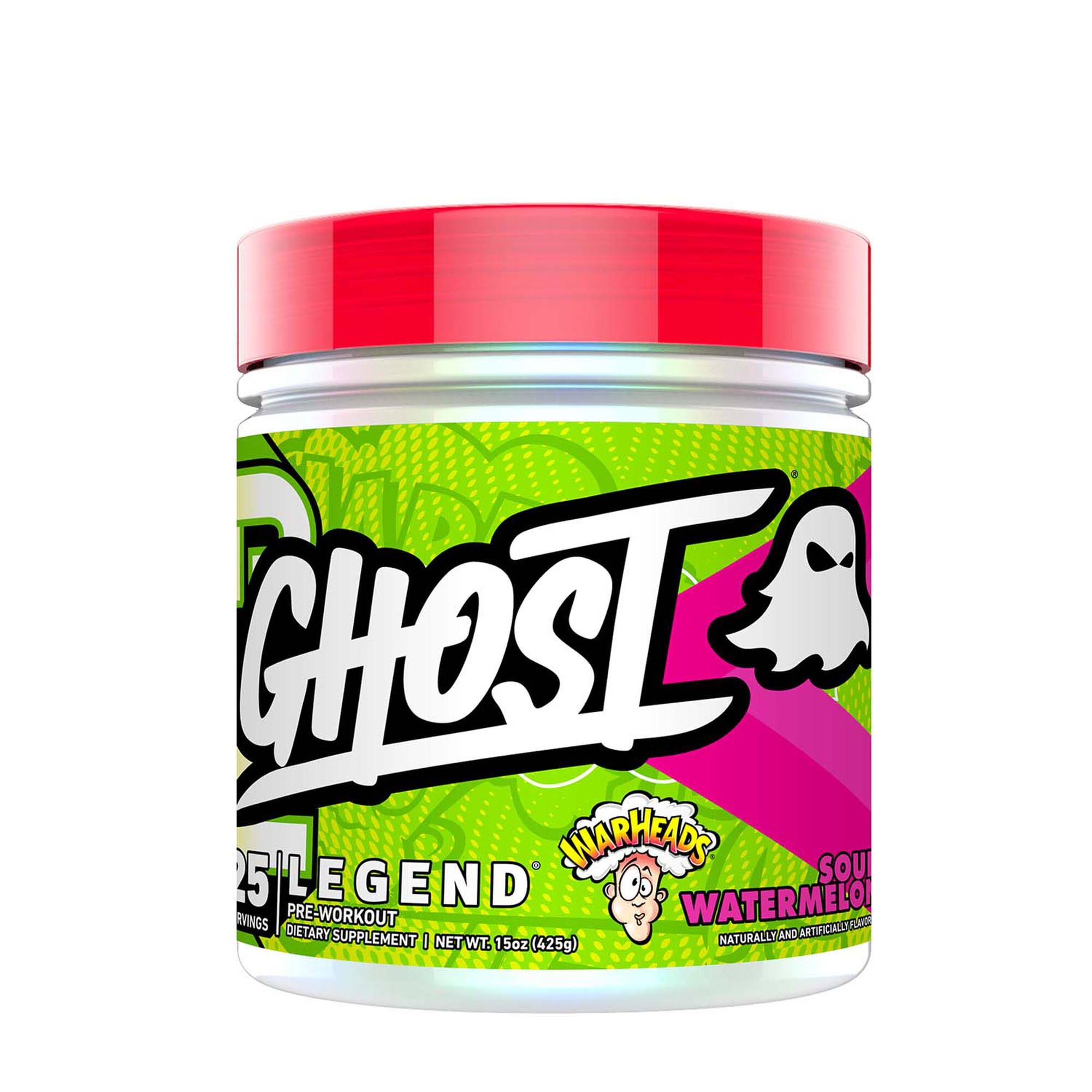 Ghost Legend PreWorkout Warheads Sour Watermelon 25 Servings WGL03