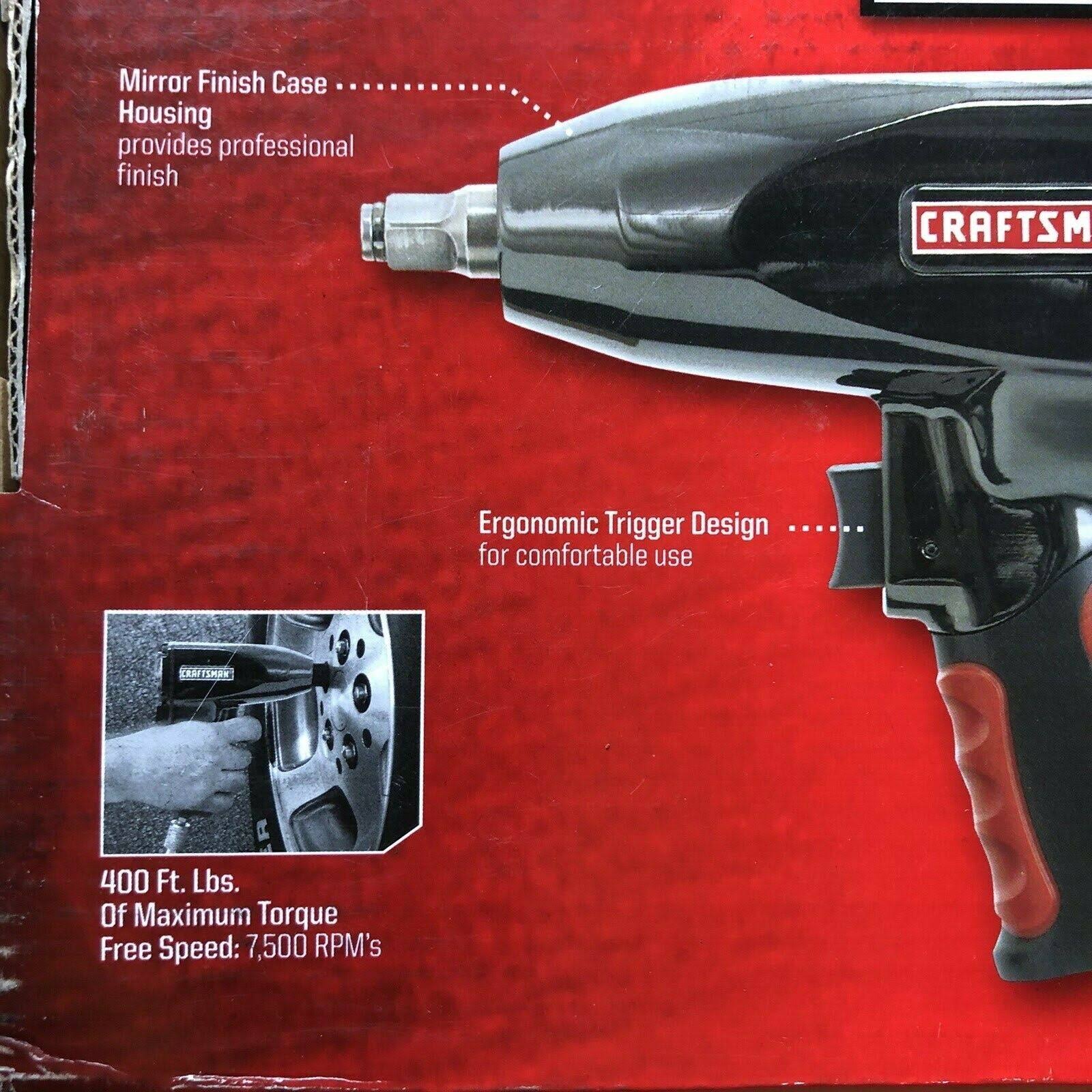 Craftsman 1/2 in. Impact Wrench WGL03