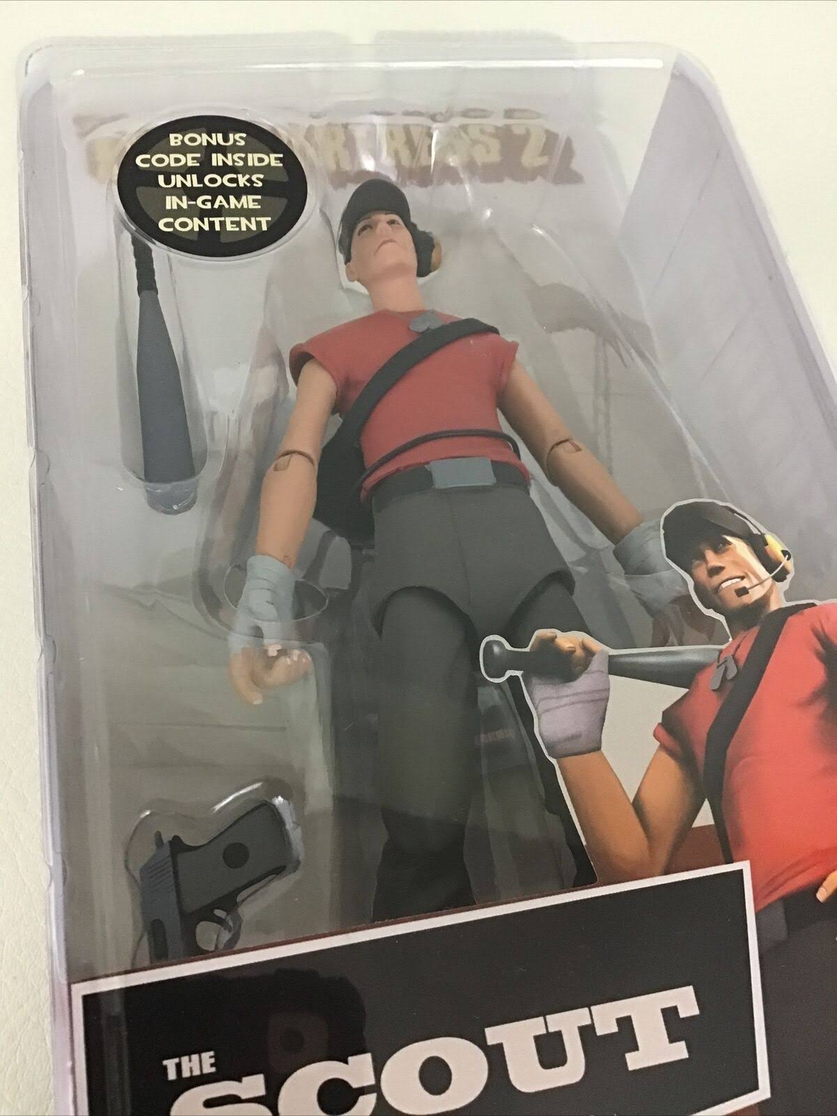 Red Scout (team Fortress 2) Neca Series 4 Action Figure - Wgl-03