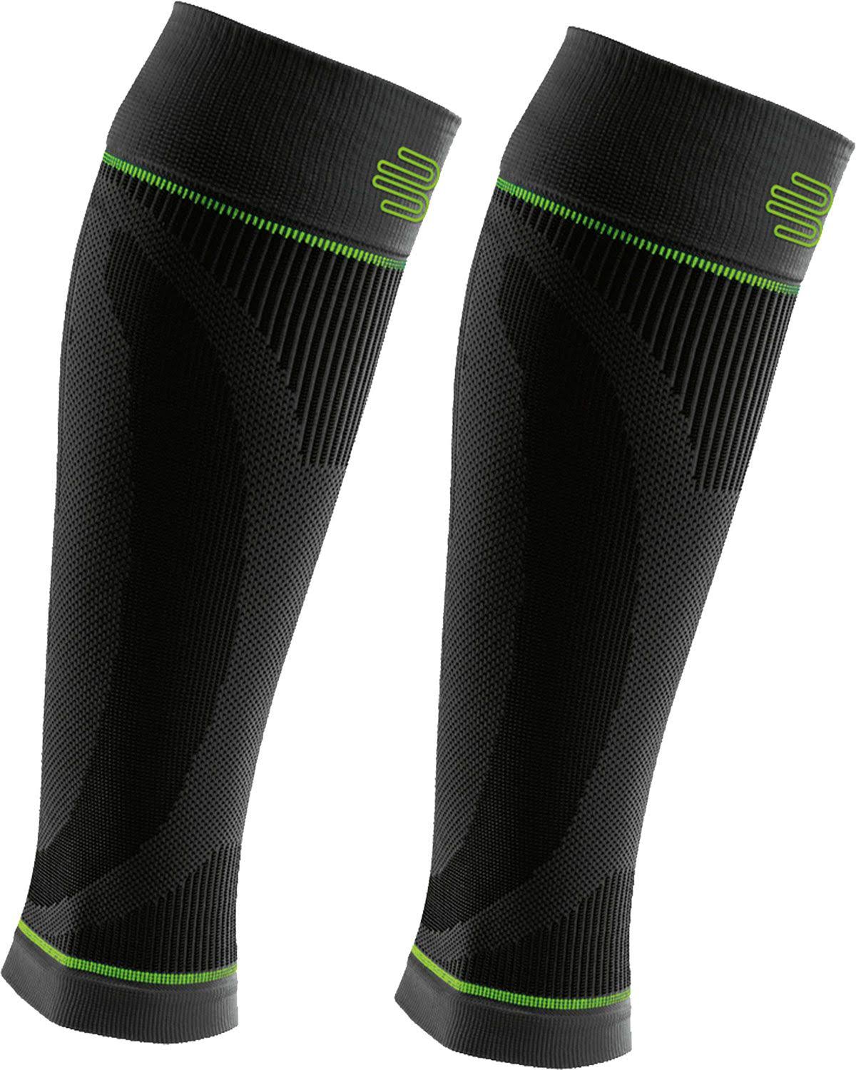 Bauerfeind Sports Compression Calf Sleeves, SEXTRA Long, Black - WGL-03