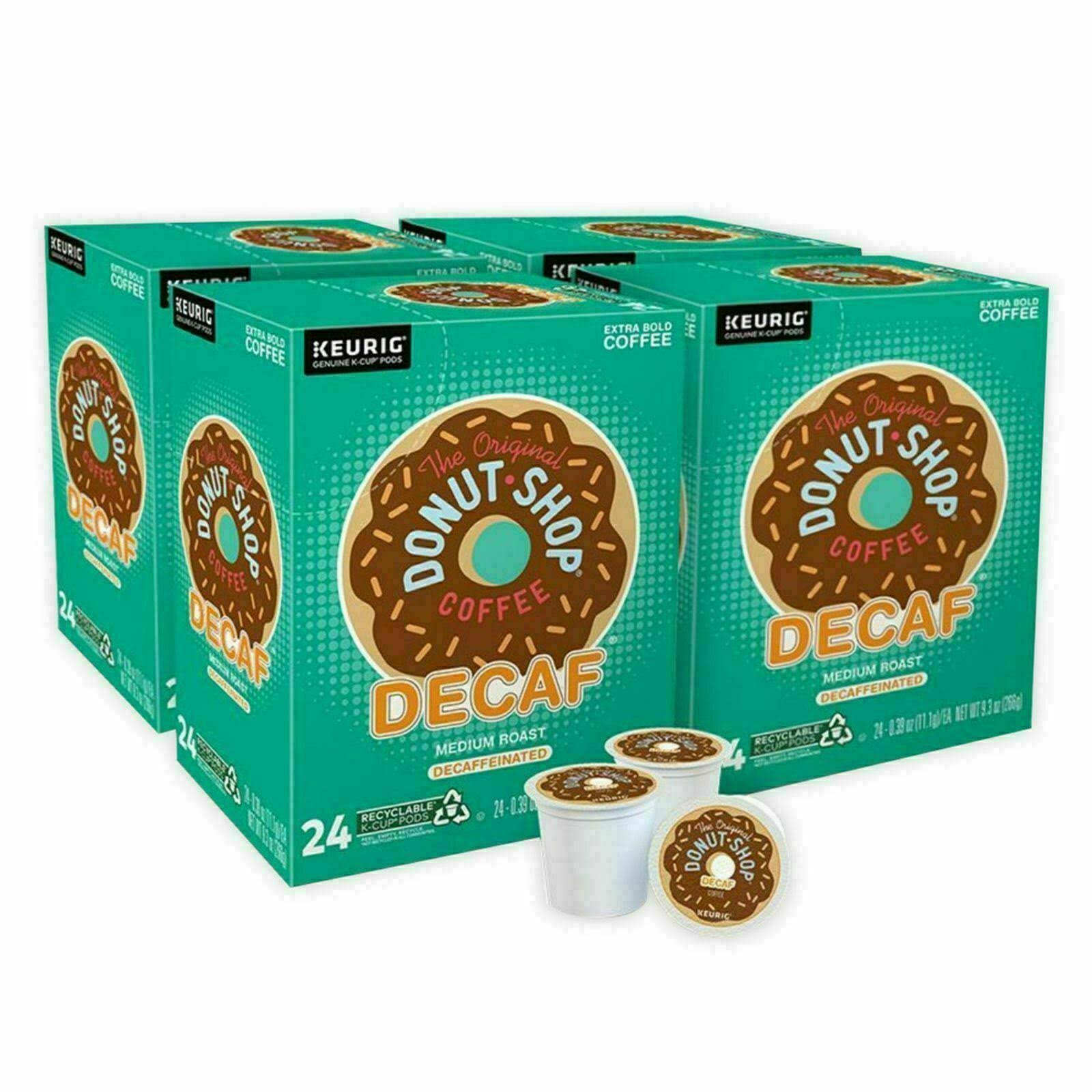 Original Donut Shop Decaf Coffee Keurig K-Cup Pods 96 Count Jan 2022 ...