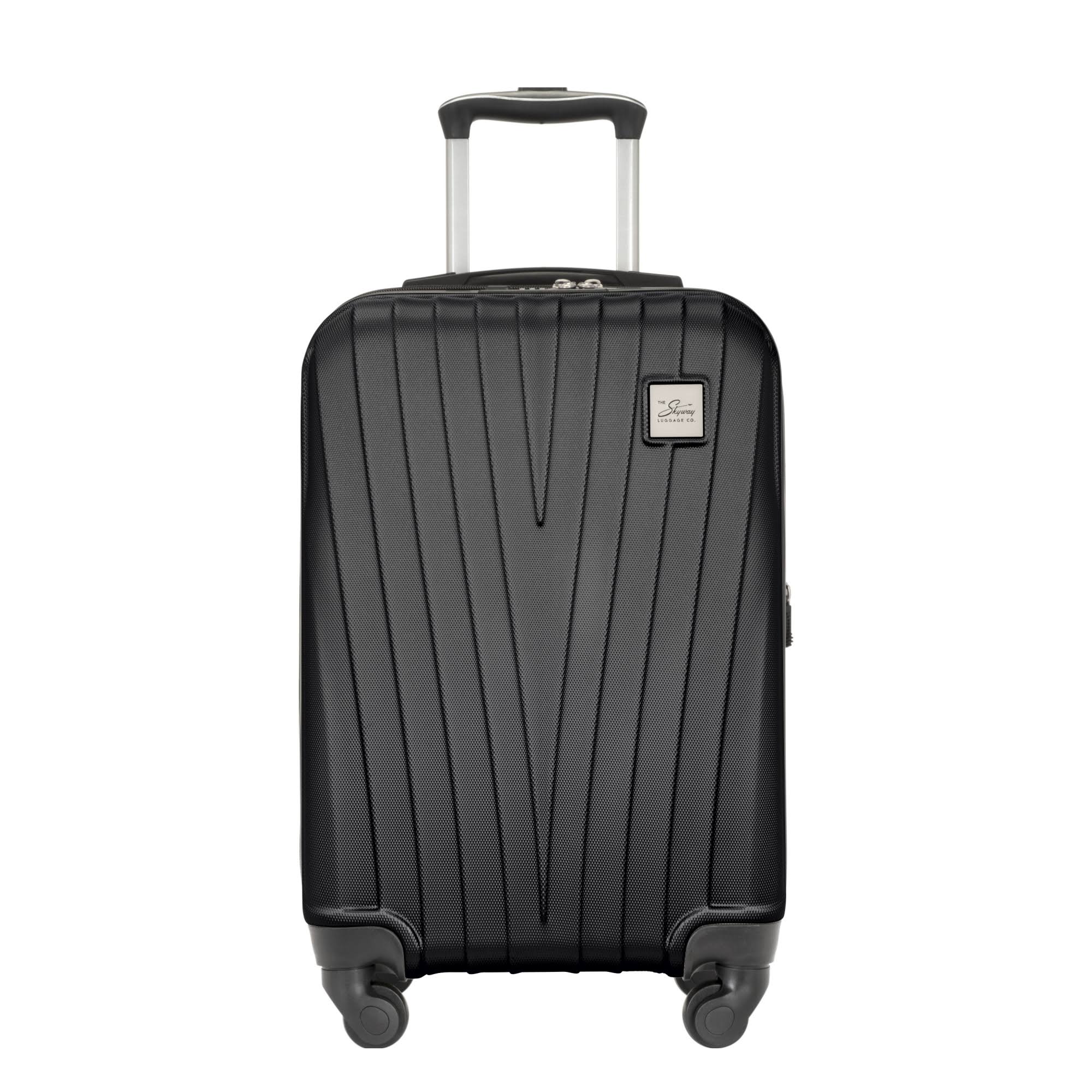 The Skyway Luggage Co. Epic Hardside Collection Luggage, Silver, Carry