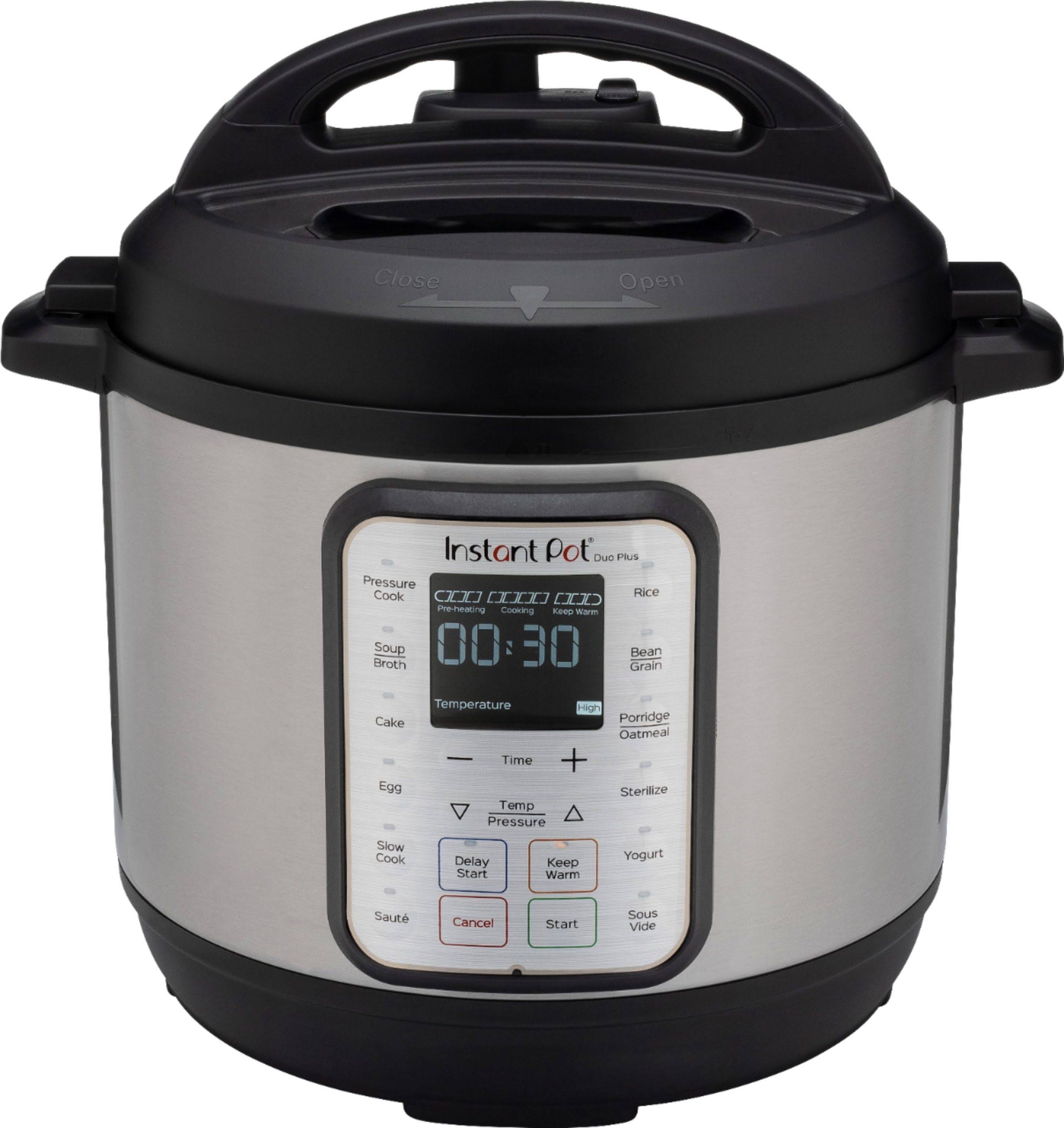Instant Pot 9in1 Duo Plus 8 qt. Programmable Electric Pressure Cooker