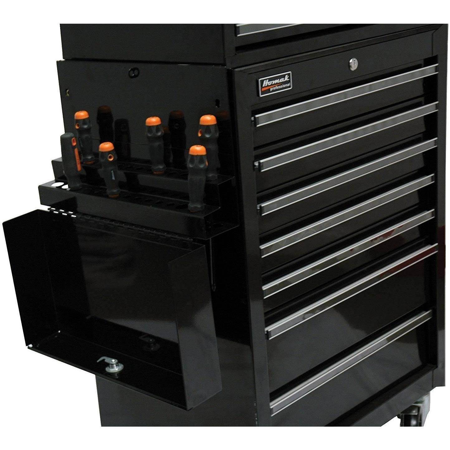 Homak BL08002601 27inch Professional Locking Tool Organizer, Blue WGL03