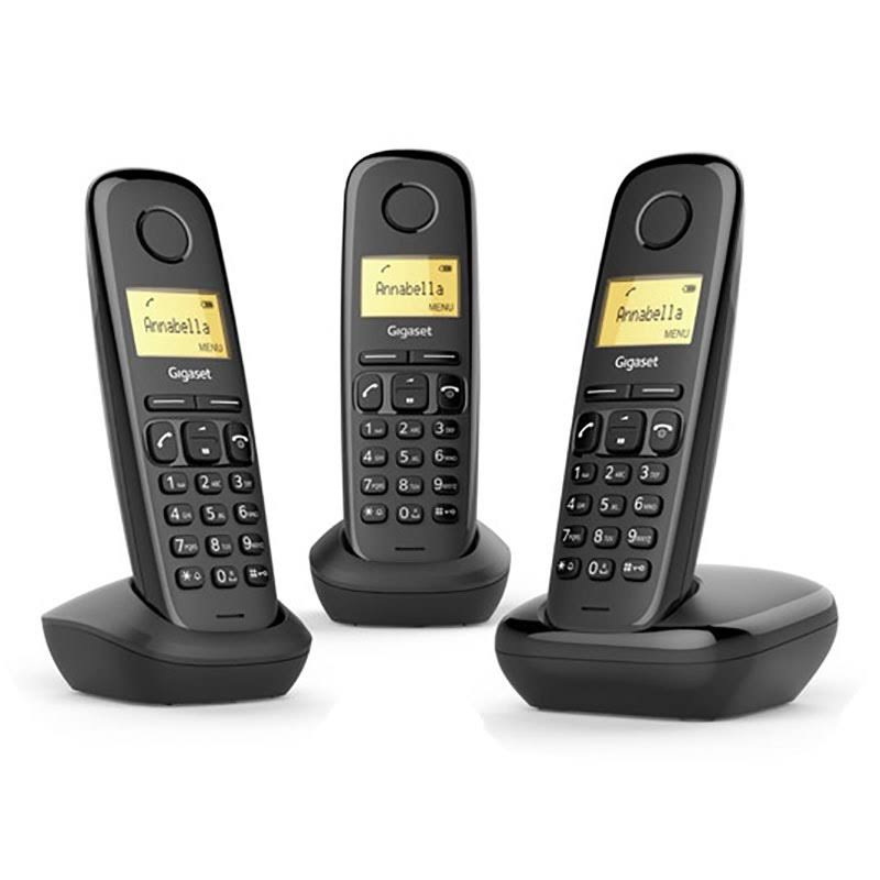 Gigaset A170 Trio Wireless Landline Phone One Size WGL03
