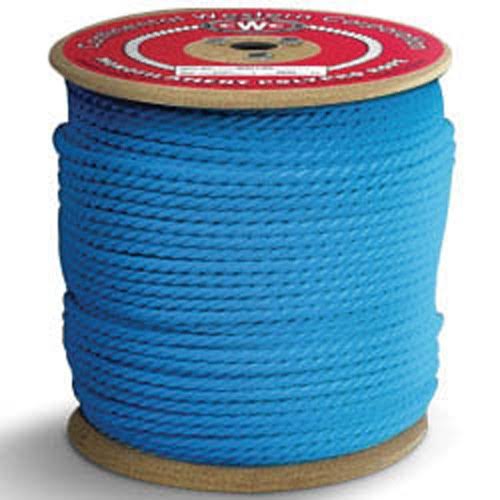 Cwc 3Strand Polypropylene Rope 3/8& x 600 ft., Blue WGL03