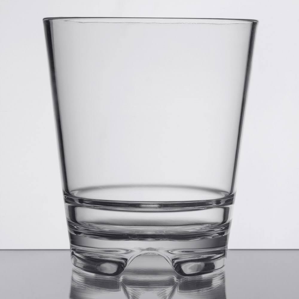 Libbey 92409 14 oz Infinium Double Old Fashioned Glass, Tritan Plastic ...