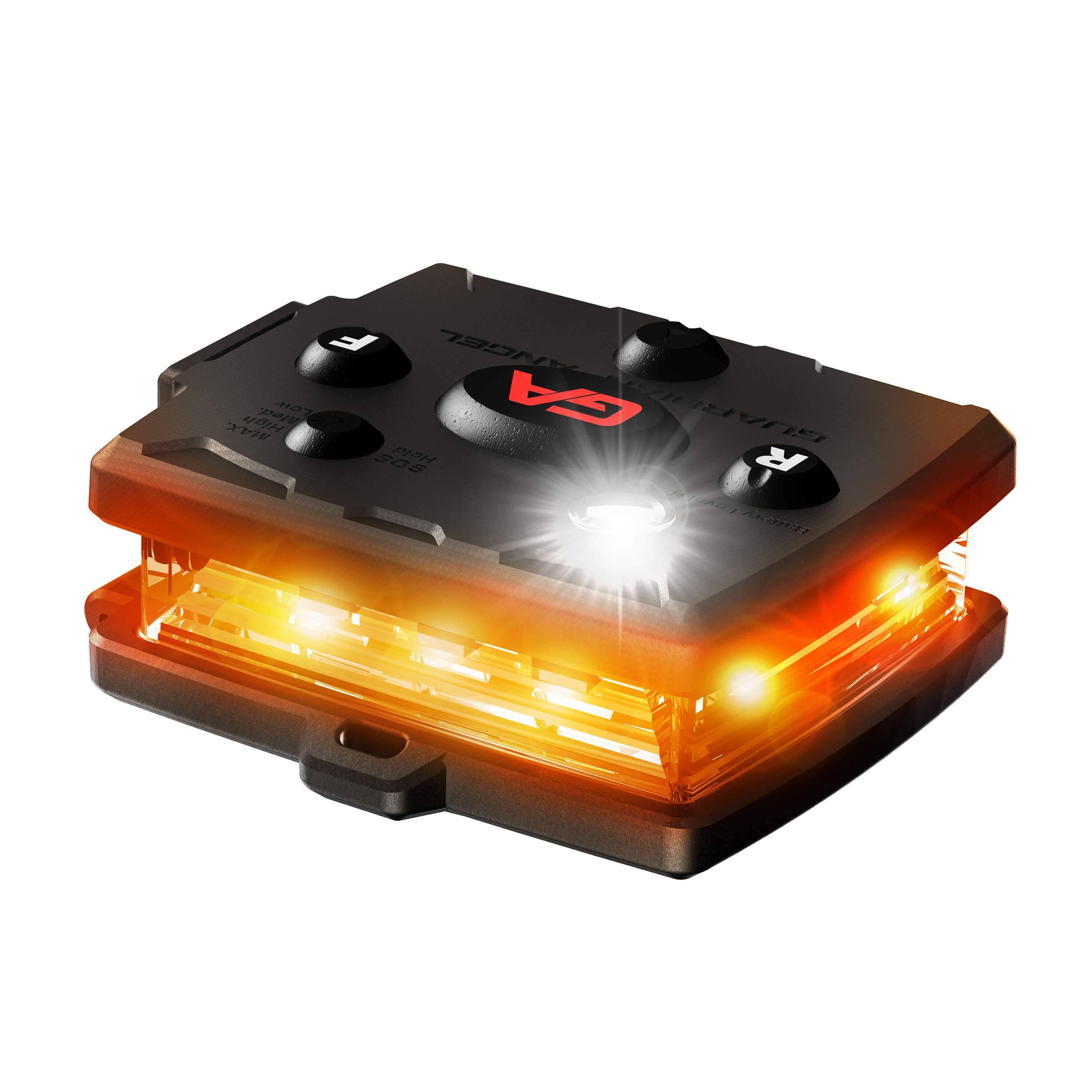 Guardian Angel Orange/Orange Wearable Safety Light MCROO WGL03