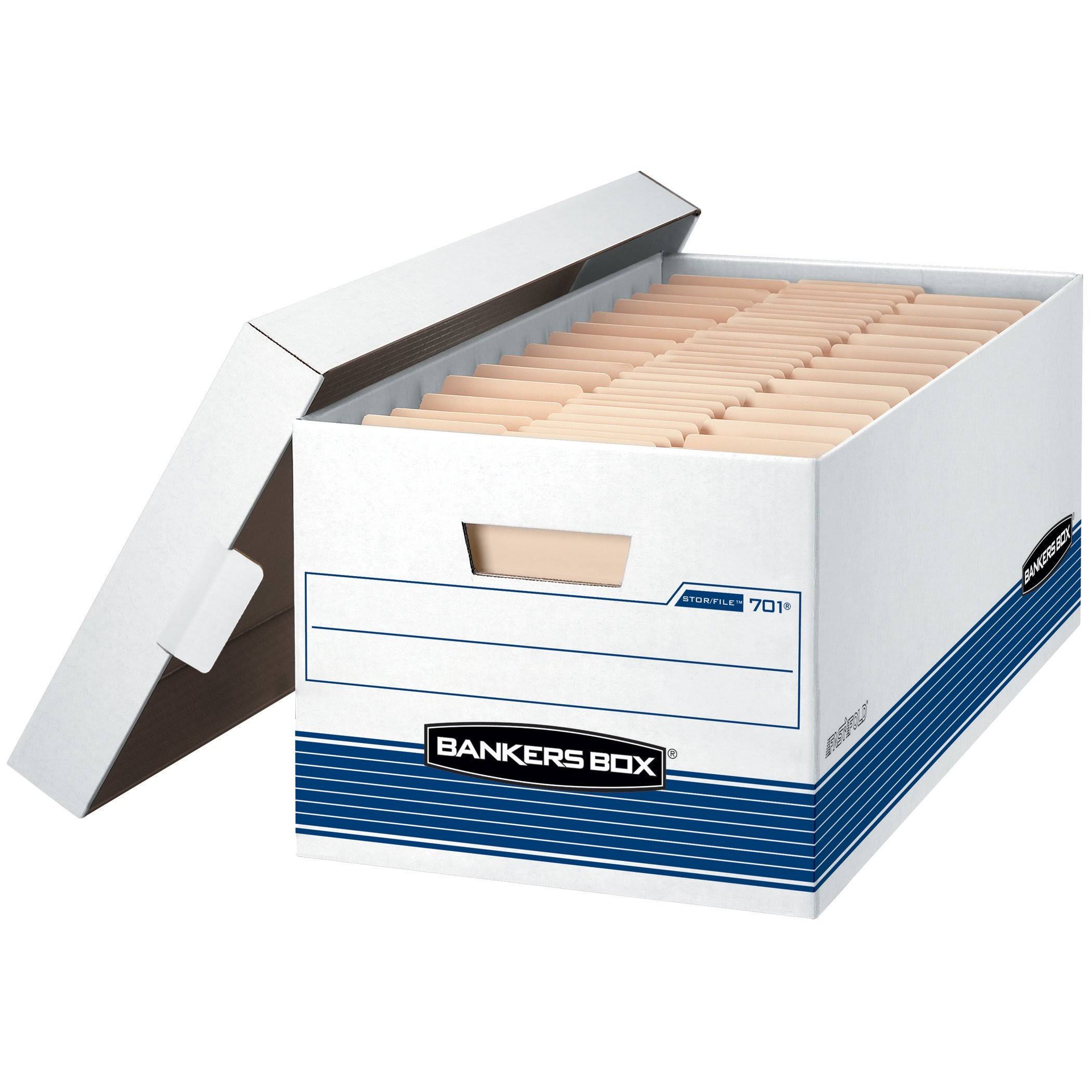 Bankers Box File Storage Boxes with Lids 12 pack WGL03