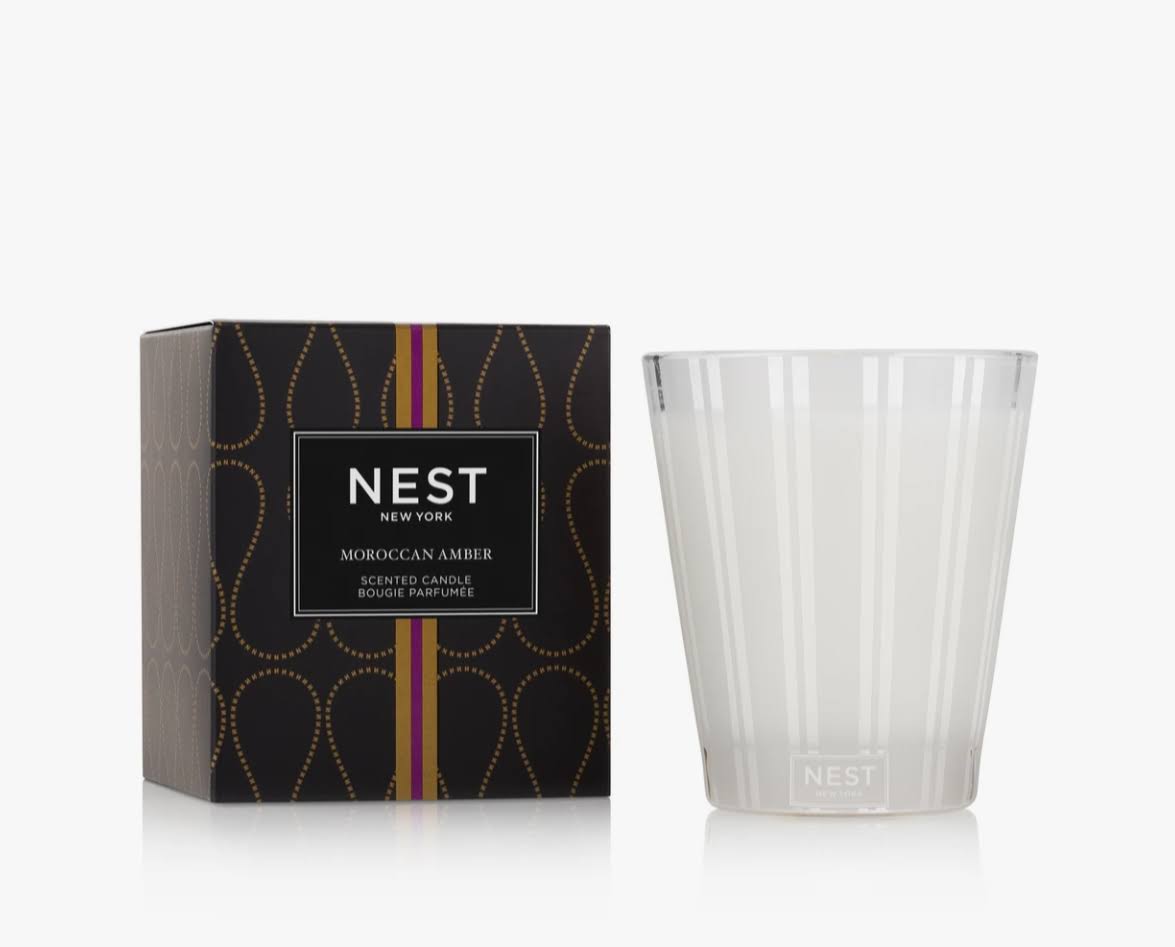 Nest Moroccan Amber 3Wick Candle WGL03