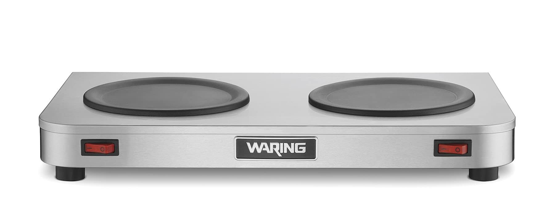 Waring WCW20 Double Burner Coffee Warmer WGL03