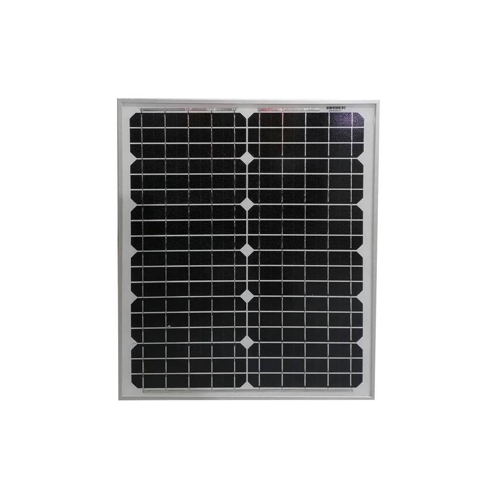 SolarSynthesis 20Watt Monocrystalline Solar Panel for 12Volt Battery