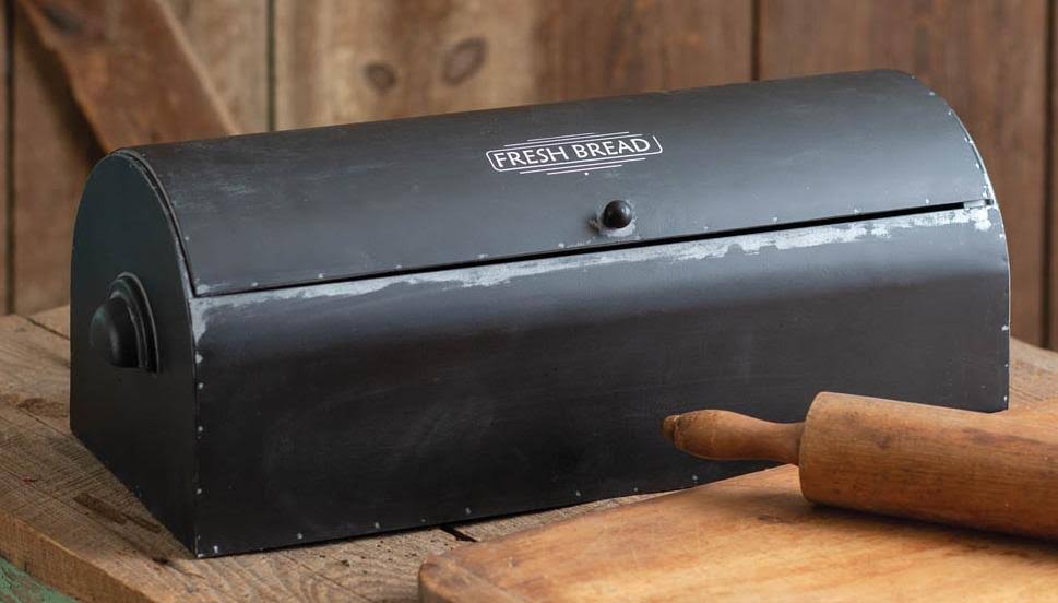 Vintage Bread Box Black WGL03
