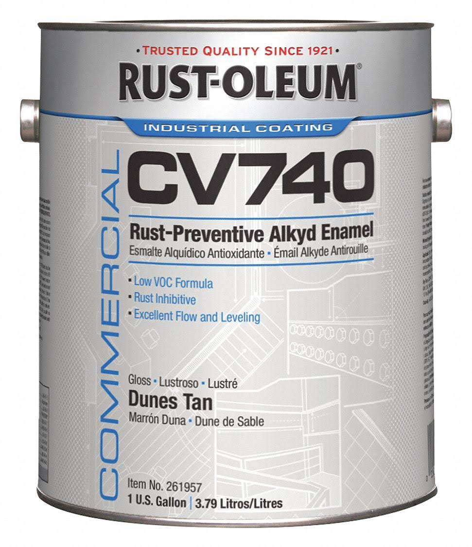 RustOleum 261957 Paint, Alkyd Enamel, 1 gal, Dunes Tan WGL03