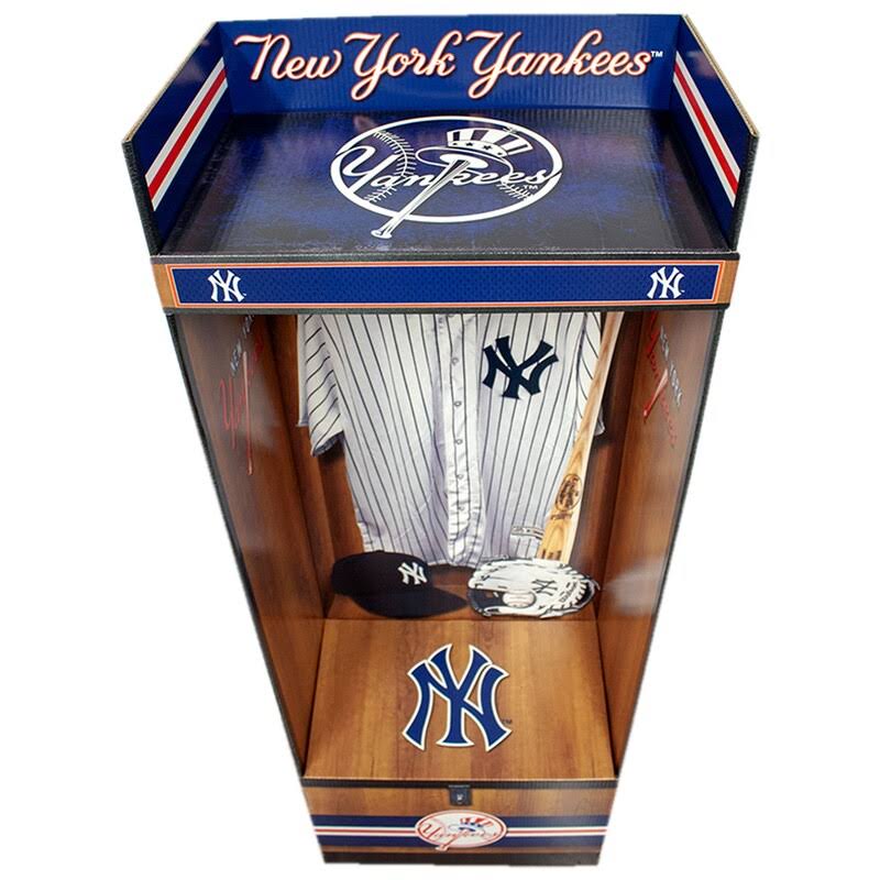 New York Yankees Corrugated Linerboard Sports Locker LockerSource