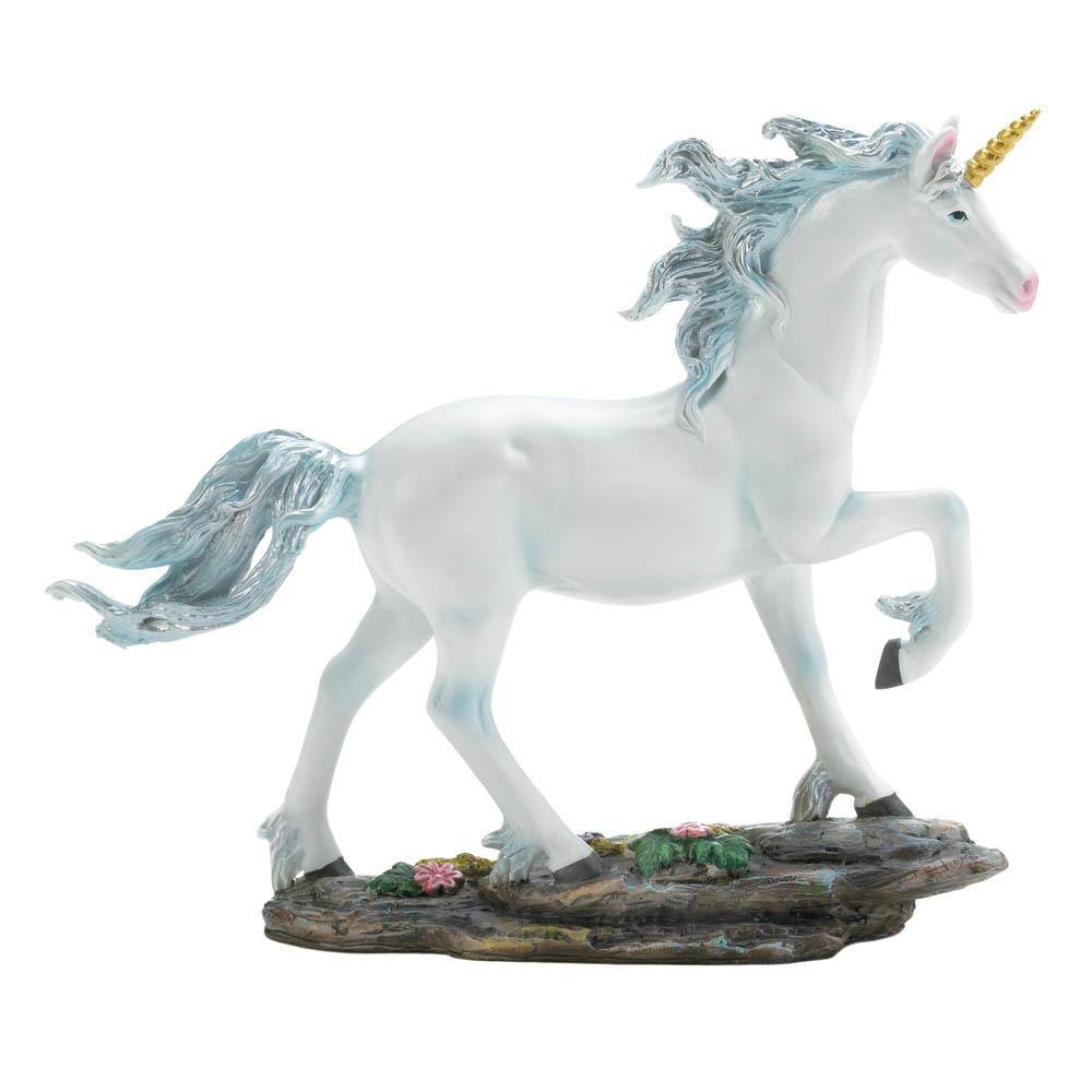 Vintage White Unicorn Figurine customprintedsigns