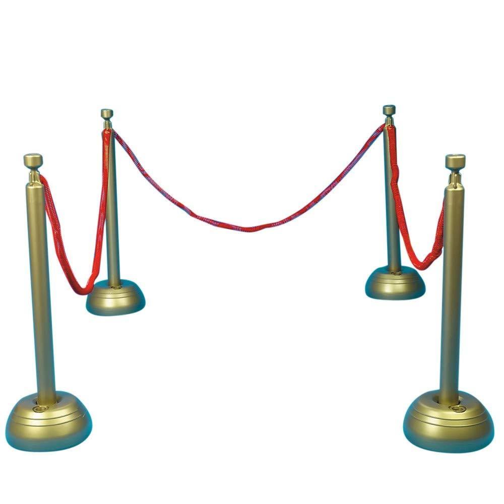 Red Rope Stanchion Set WGL03