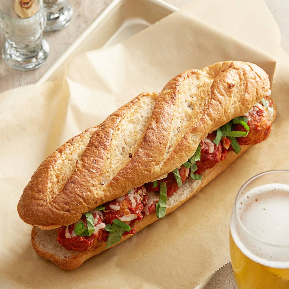 Amoroso&s 10x22 Philadelphia HearthBaked Whole Grain Unsliced Hoagie