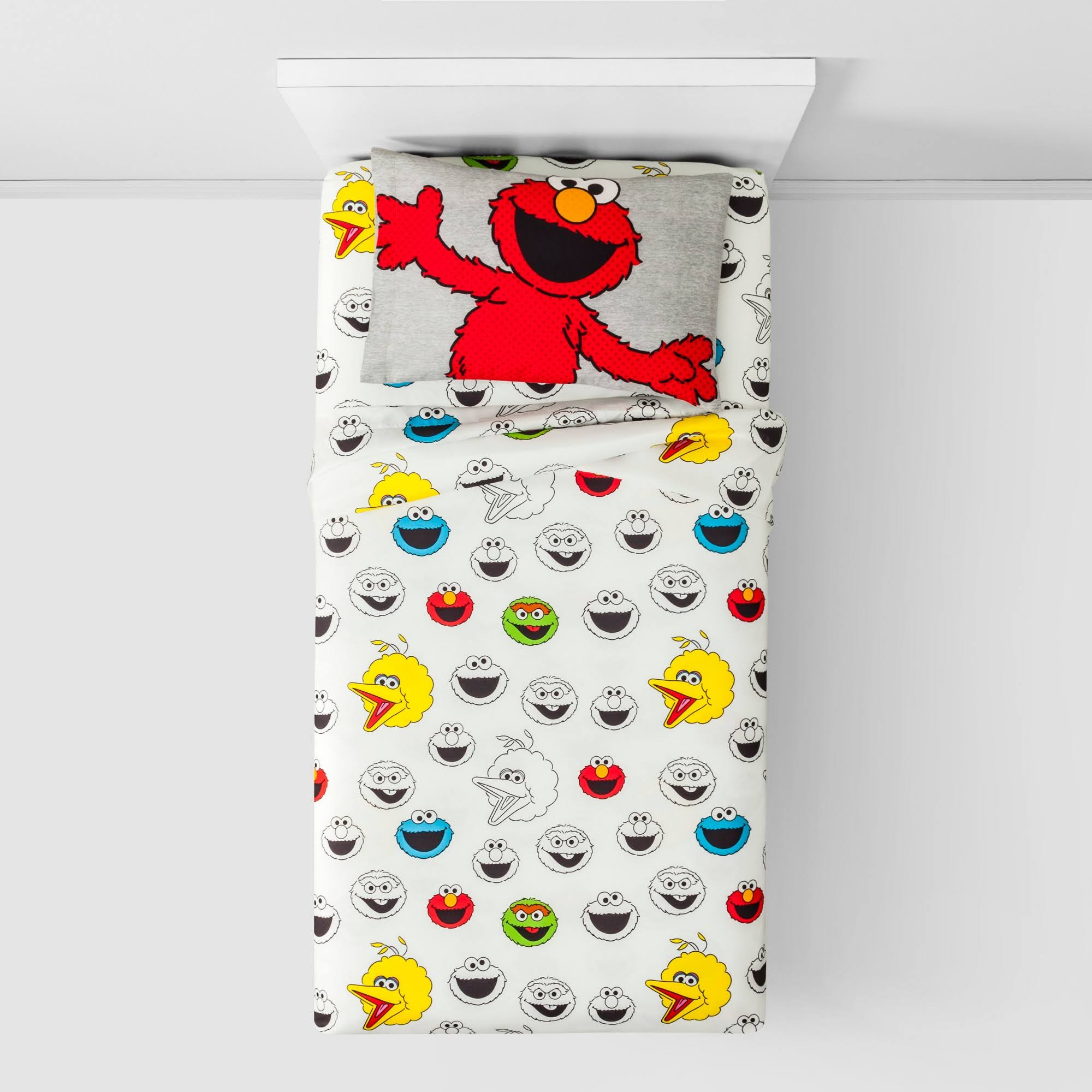 Sesame Street Hip Elmo Twin Sheet Set WGL03