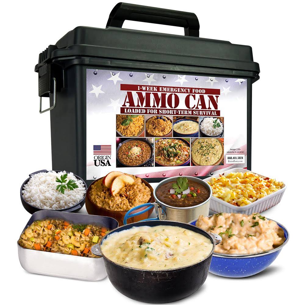 Patriot Pantry 1Week Food Supply Ammo Can WGL03