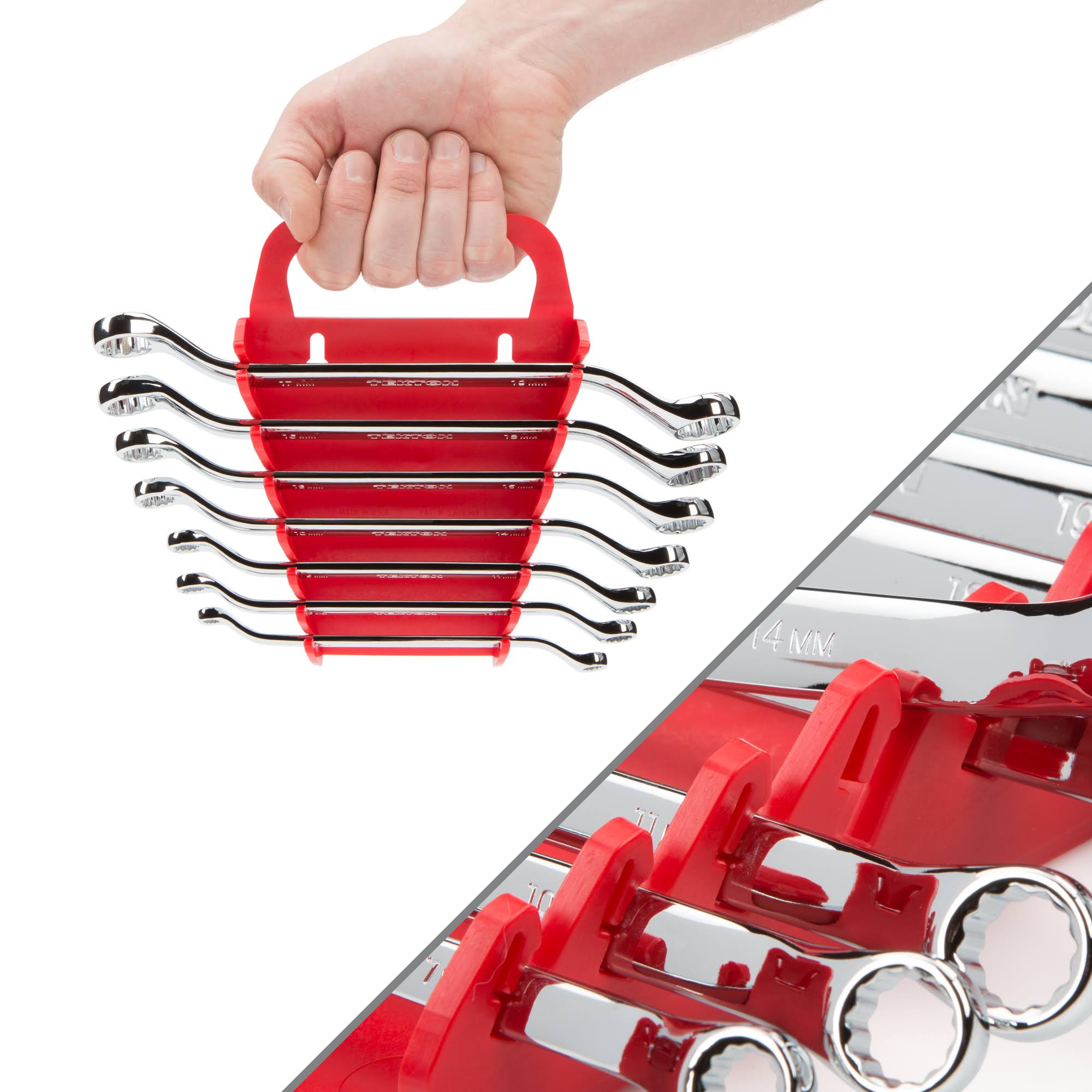 Tekton Wbe24407 45Degree Offset Box End Wrench Set, 7Piece (619 mm