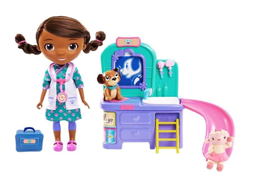 Doc McStuffins Pet Vet Talking Doll and Care Clinic - WGL-03