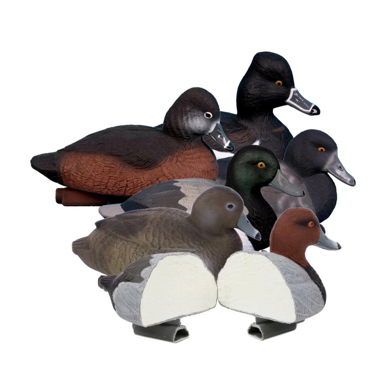 Higdon Outdoors Standard FoamFilled Diver Duck Decoy Pack