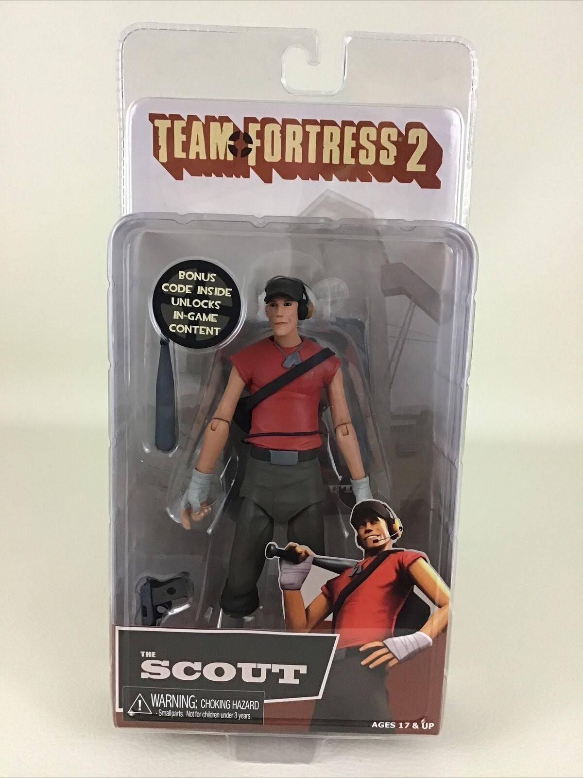 Red Scout (team Fortress 2) Neca Series 4 Action Figure - Wgl-03