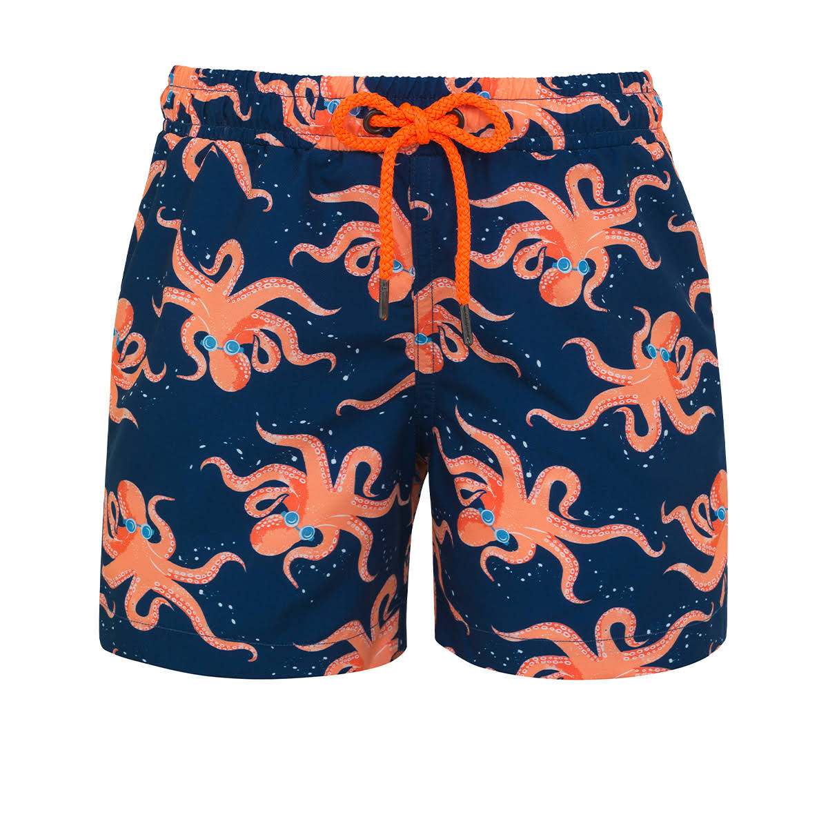 Sunuva - Kids - Navy Neon Octopus Swim Shorts 13-14 Years - Boy - WGL-03