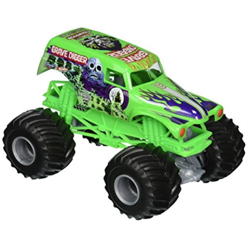 Hot Wheels Monster Jam Grave Digger, Green - WGL-03