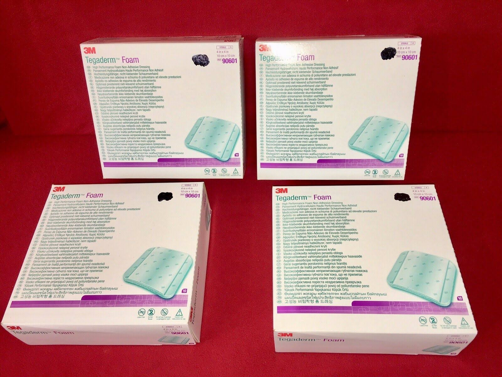 Tegaderm High Performance NonAdhesive Foam Dressing 4 x 4 Box of 10 WGL03